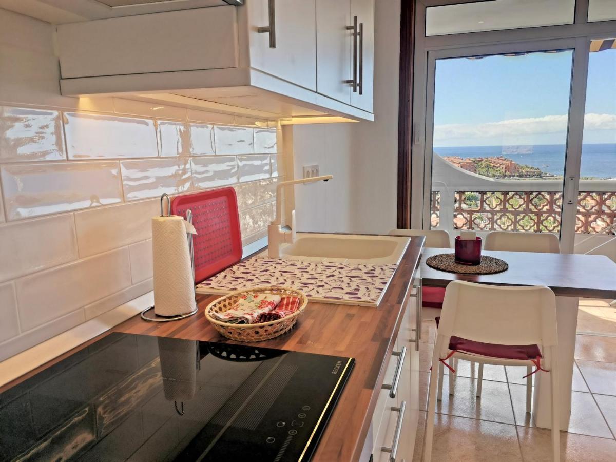 Palm-Mar Appartement Celeste 250M De L'Ocean Vue Mer Panoramique Bagian luar foto