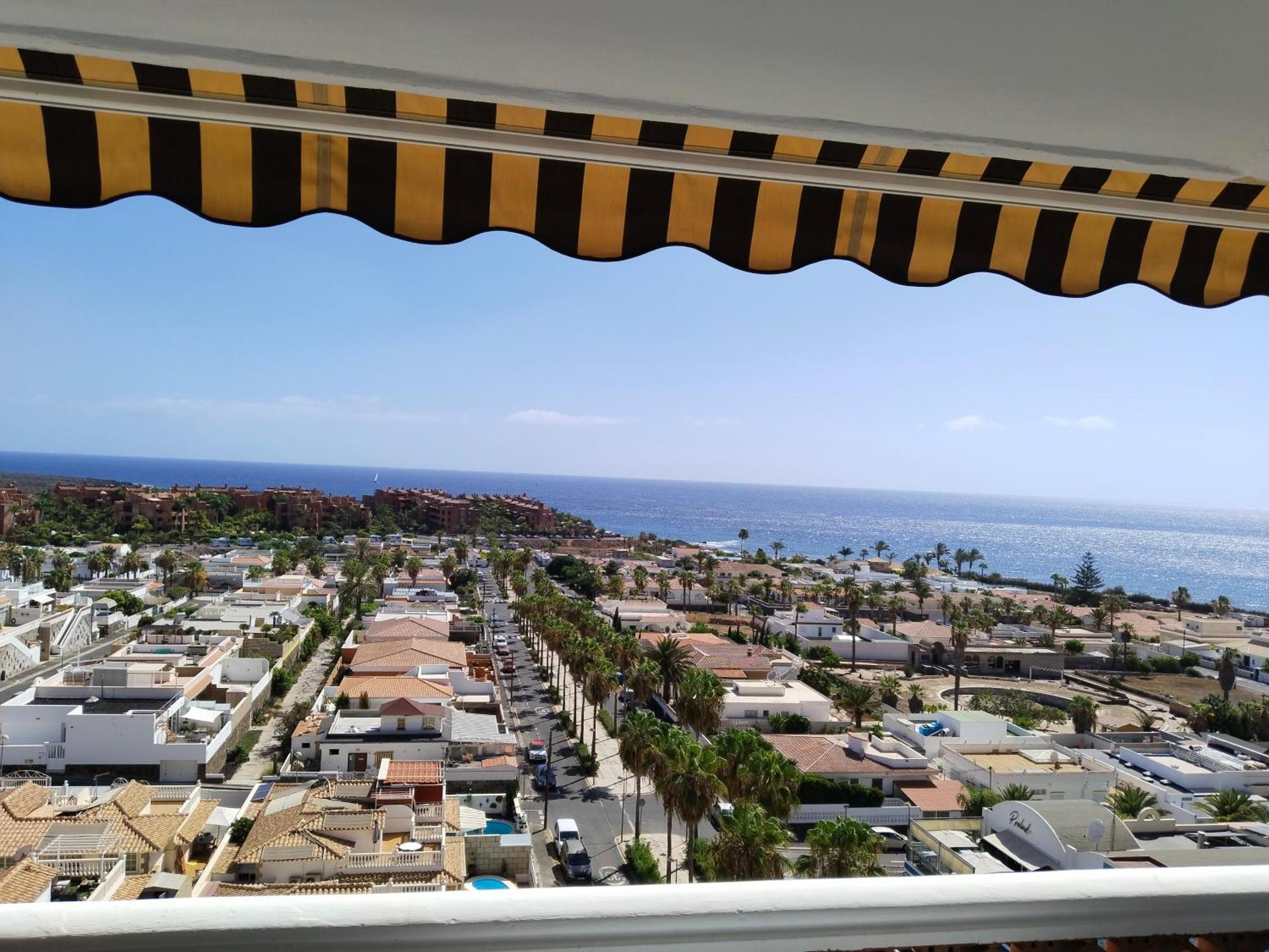 Palm-Mar Appartement Celeste 250M De L'Ocean Vue Mer Panoramique Bagian luar foto