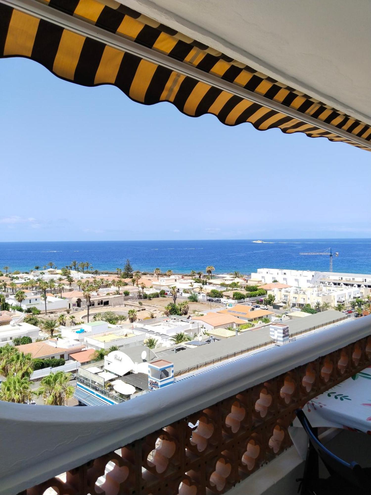 Palm-Mar Appartement Celeste 250M De L'Ocean Vue Mer Panoramique Bagian luar foto
